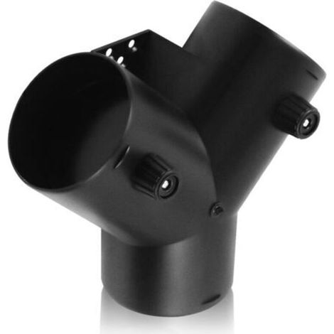 Raccord de conduit de type Y de Ø75 mm, accessoires auxiliaires de chauffage d'air diesel avec double valve, tuyau de sortie d'air à 3 voies pour chauffage diesel (1/5)