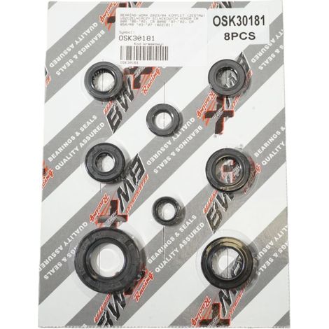 KIT DE SELLOS DE MOTOR BEARING WORX HONDA CR 80R '86-'02, CR 80RB '97-'02, CR 85R/RB '03-'07 (822181)