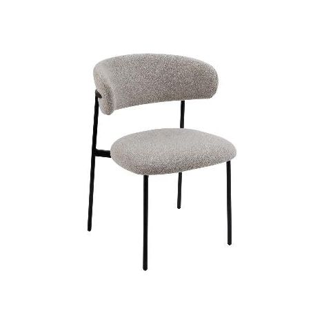 ANDREA HOUSE MU74108 Silla Tapizada Lucy 58X55X80Cm - ref: MU74108