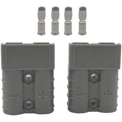 Anderson-Stecker zum Laden und Betreiben, Stecker und Buchse, AMH 50A 600V (1/5)