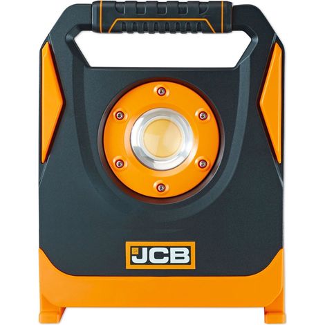 JCB LED 18 V Hybrid Akku Arbeitsleuchte 6500 lm inkl. Adapter für Bosch, Dewalt, Metabo und mehr (1/5)