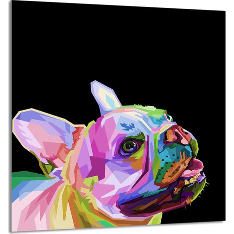 Panneau de verre POUR la cuisine 60x65 Chien (1/5)