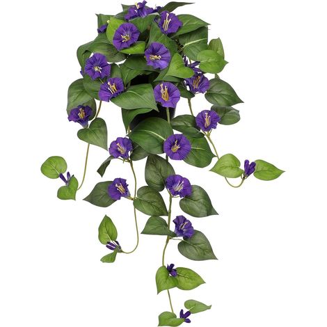 Fleurs artificielles en pot de 65 cm de hauteur - Fleurs artificielles en soie pour salon, salle de bain, étagère, décoration d'intérieur (1/5)