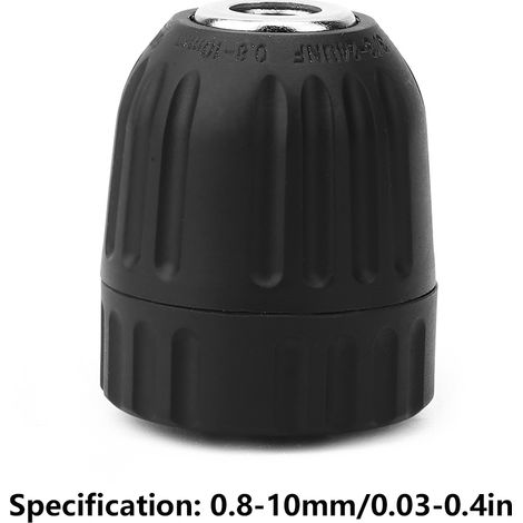 Mandrin de perçage autobloquant 0,8-10 mm³/8-24 UNF, mandrin de perçage électrique autobloquant (1/5)