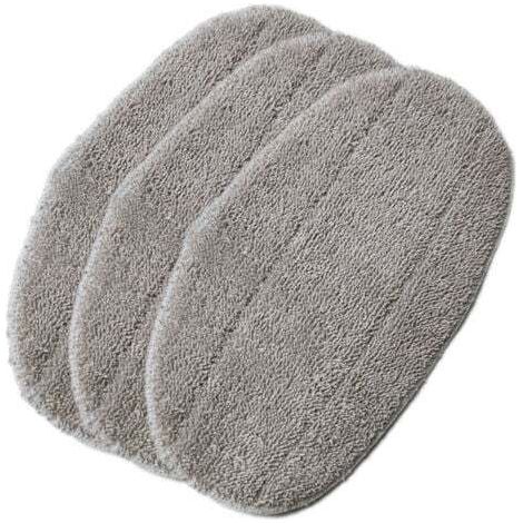 3-teiliges deutsches Liffey Leifheit Dampfmopp-Adapterset: Mikrofaser-Moppkopf-Aufsätze, Ersatzmopptuch