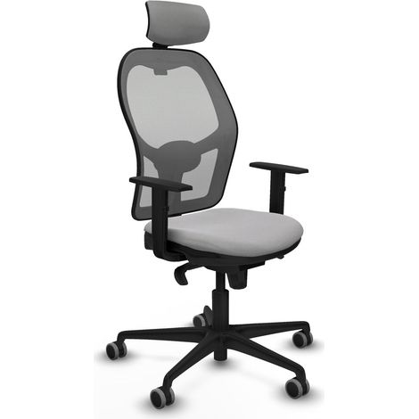 Sedia Ufficio con Poggiatesta Jorquera Piqueras y Crespo 1D036G2 Grigio chiaro (1/5)
