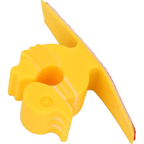 Organisateur de câbles pour salon de beauté à domicile, enrouleur de câbles mignon en forme de canard pour appareils de beauté, jaune (1/5)