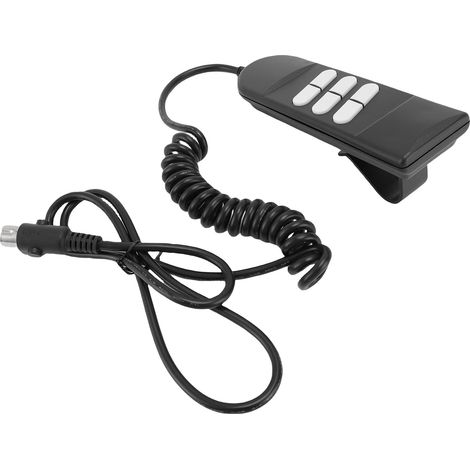 Télécommande Manuelle pour Fauteuil électrique – Combiné Inclinable électrique à Double à 6 Boutons avec Prise à 5 Broches et Fil à Ressort de 0,1 M pour Chaises et Fauteuils (1/5)