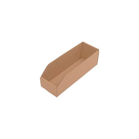 Scaffale scatola L300xP100xH100mm cartone a parete singola marrone (Per 50)