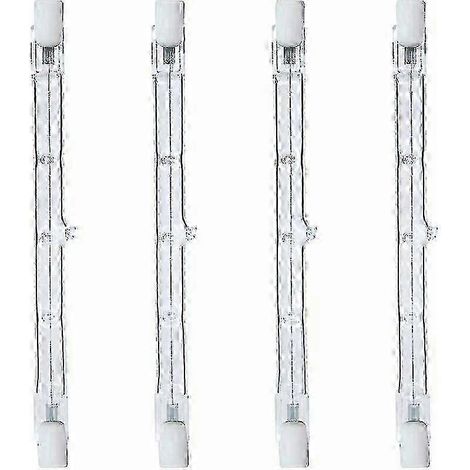 4 ampoules halogènes J78 60 W R7s 78 mm (1/5)