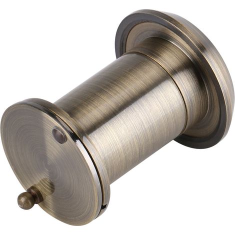 Verre optique de sécurité domestique, grand Angle de 220 degrés, visionneuse de porte (Bronze) (1/4)