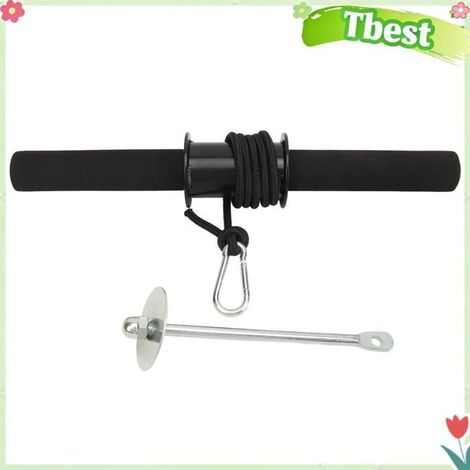 Tbest Rouleau d' -bras Rouleau de Fer à Poignée Ergonomique pour Renforcer L' -bras, pour des Muscles Plus Forts, sport poids (1/5)