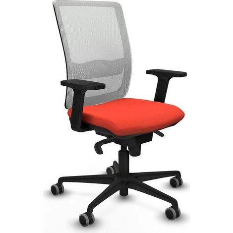 piqueras-y-crespo Chaise Ergonomique orange foncé bureau (1/3)