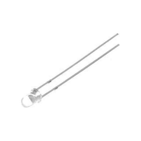 Red Led Diode 3mm 1380-3000mcd 1.8v...2.4v Clear Resting Red Led3mm