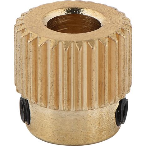 10 pièces pignon en laiton haute qualité pour extrudeur MK7 MK8, 26 dents - Pièces détachées imprimante 3D (1/4)