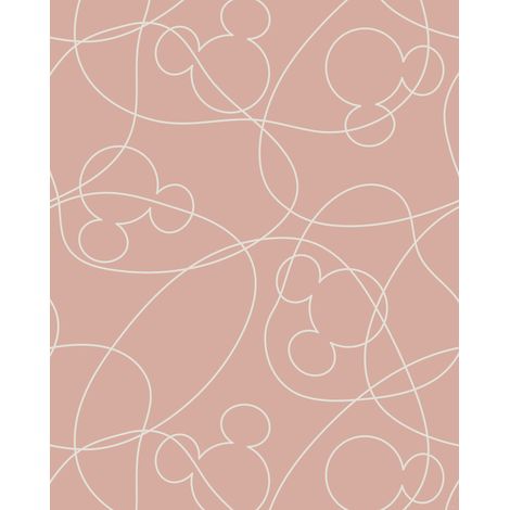 Papier peint panoramique romantique Mickey en Détours (1/4)