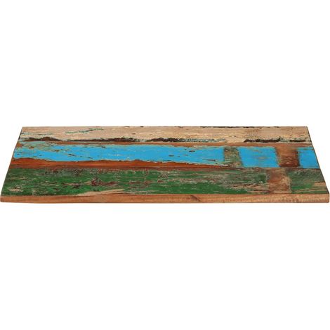 Maison Exclusive - Piano Tavolo Rettangolare 60x90 cm 25-27 mm Legno di Recupero