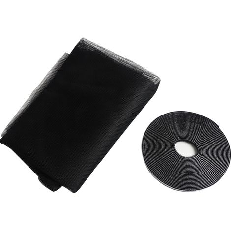 Moustiquaire en rouleau de 122 x 152 cm (4 x 5 pi) pour fenêtres, portes et patios. Protection contre les intempéries grâce à son ruban adhésif de fixation. (1/5)