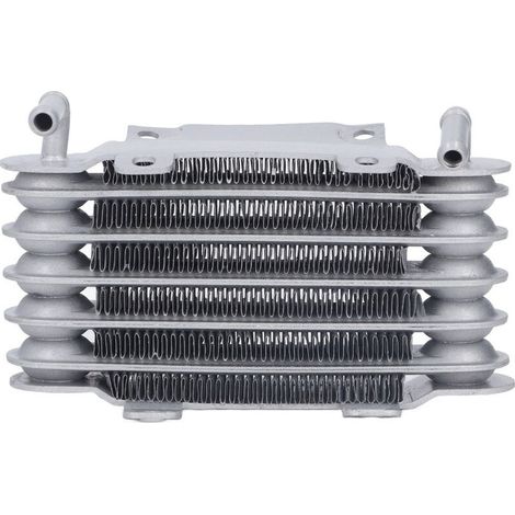 Refroidisseur d'huile de moto, Protection du moteur, réduction de l'usure en aluminium pour Dirt Bike 50cc-250cc ATV-Crezuo (1/4)