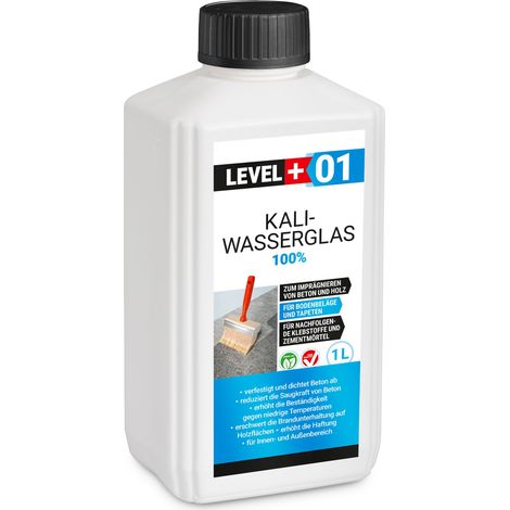 LEVEL+ Kaliwasserglas Unverdünnt Grundierung L+01 - 1L