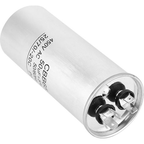 CBB65 450V 50UF Kondensator Anlaufmotor Homopolarer Elektrolytkondensator für Klimaanlagen (1/5)