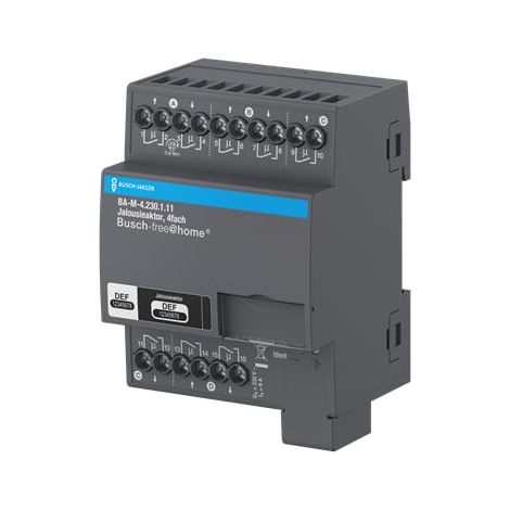 BUSCH-JAEGER BA-M-4.230.1.11 ACTIONNEUR DE STORE 4 VOIES 230 V REG 2CDG510028R0021