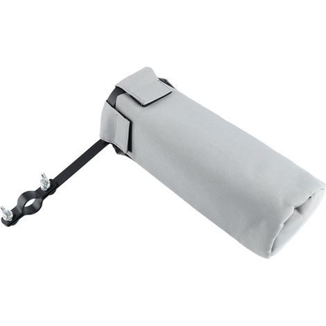 Porte-baguettes étanche pour batteur électrique, grande capacité en toile Oxford avec poche et pince, modèle WH04 gris (1/5)