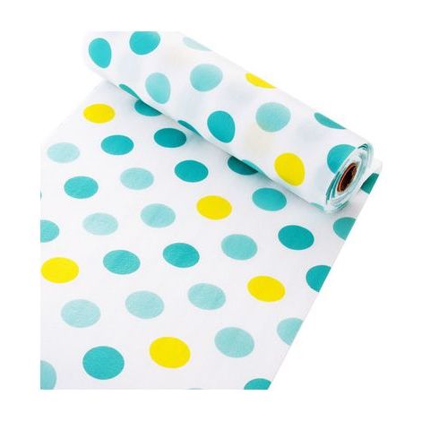 CCYKXA Polka Dot Shelf Liner Roll for Cabinets, Waterproof Protective Mat for Kitchen Drawers, Pantry, Cupboard, 300x30cm