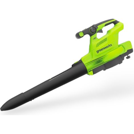 Soffiatore aspiratore trituratore 3in1 multifunzione a batteria 48V con motore brushless e regolazione di potenza GREENWORKS GD48B