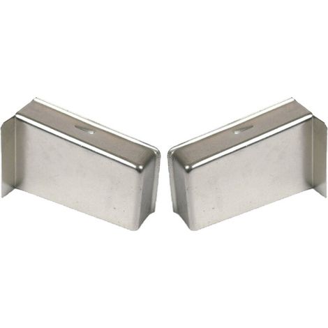 BL GUSCIO COPERTURA METALLO DX SX CR/SAT 2 PZ