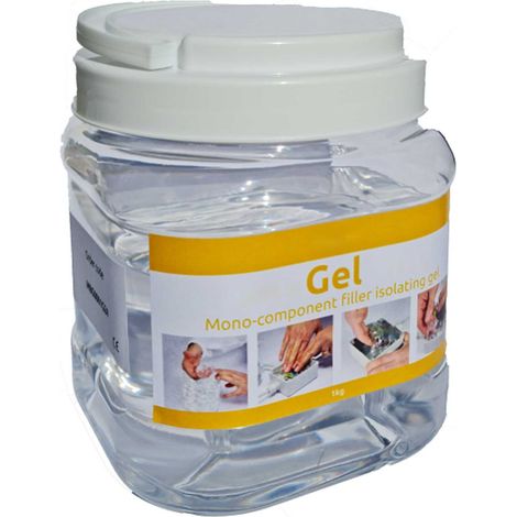 Gel isolant monocomposant étanche IPX8 pour boite dérivation – Température de fonctionnement -60°C à 200°C – Application facile et sans préparation