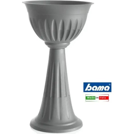 BAMA VASO A COLONNA ALBA COLORE GRIGIO D.43 X 76H CM (1/10)