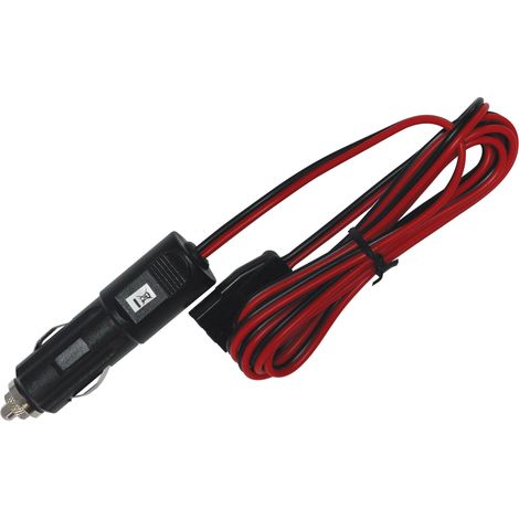 Cable CB ACVR009 alimentation 3 broches et prise allume-cigare CA-3T
