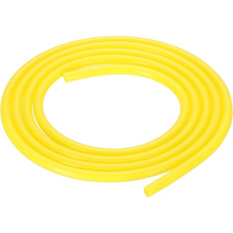 Tuyau en silicone industriel jaune, diamètre intérieur 2 mm, diamètre extérieur 4 mm, 1 m, pour pompe à eau et à air, irrigation de jardin (1/5)