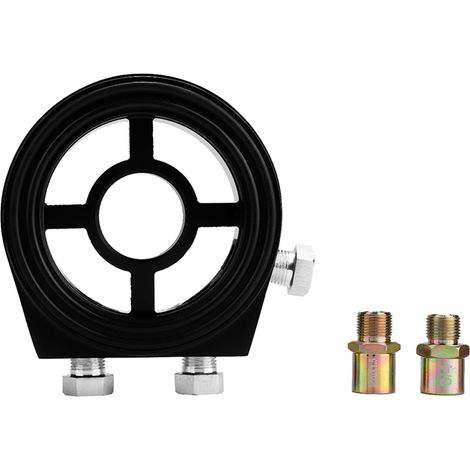 Adaptateur de filtre à huile en aluminium pour voiture Sandwich Cooler Plate.