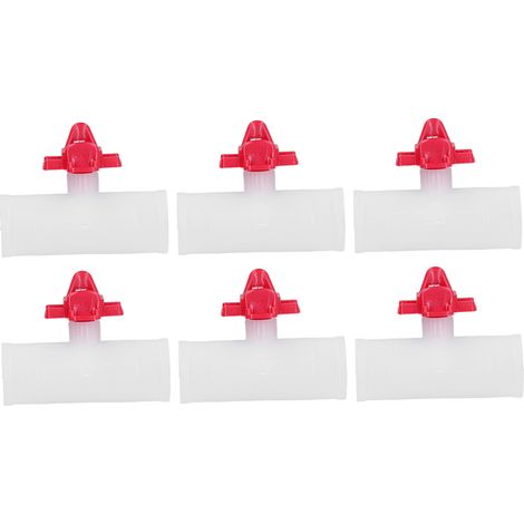 20 Pièces Abreuvoir Automatique pour Poules avec Becs et Raccords en T, Idéal pour Caille et Pigeon, Connexion G3/4 Professionnelle