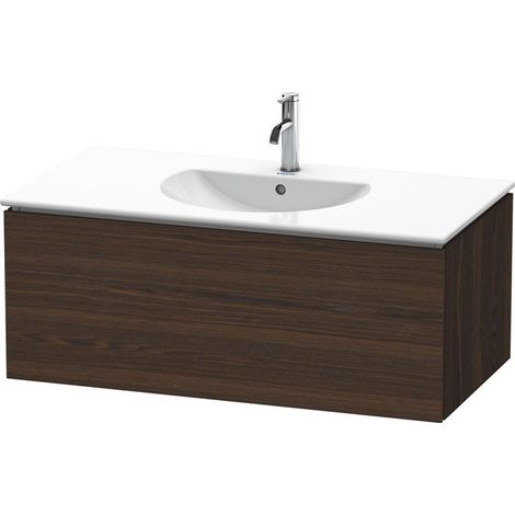 Mobile lavabo L-CUBE 534x1020x400mm noce geb