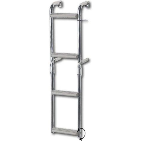 Leiter Nuova Rade foldable ladder Edelstahl klappbar 2 Stufen