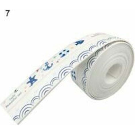 Rolle selbstklebendes wasserdichtes Dichtungsband PVC schönes Muster Wand Ecke Küche Spüle Dichtungsstreifen für Badezimmer BLOW