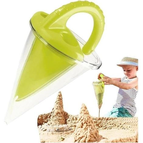 Entonnoir de déversement de Sable - Jouet mélangeur pour Sable et Eau (1/4)