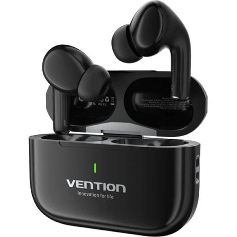 Écouteurs sans fil ECHO LITE E11 Bluetooth 5.4 HiFi TWS noirs (1/2)