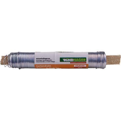 Windhager Gartendraht 50 m, verzinkt Gartendraht (1/2)