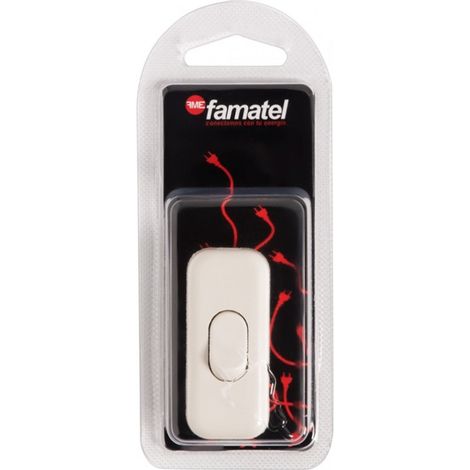 Interruptor elec 60x147x30 2a-250v de paso pvc bl famat