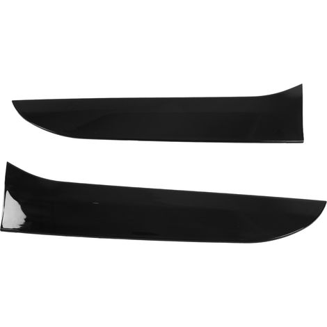 Paire d'ailerons de lunette arrière noirs brillants pour voiture, gauche et droite, de remplacement pour MK6 Variant Wagon 2008-2013 (1/5)
