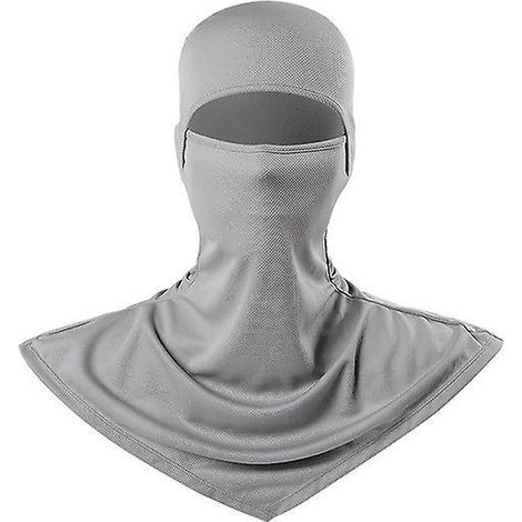 baraklava Masque De Protection Pour Le Cou D't (gris), Doublure De Casque De Casque De Moto Respirante Pour La Randonne  Vlo En Plein Air, Protect (1/4)