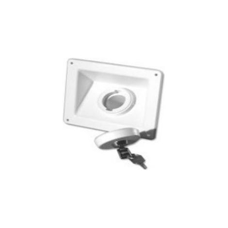 Coupelle bouchon a clé blanche pour camping car et caravane (1/2)