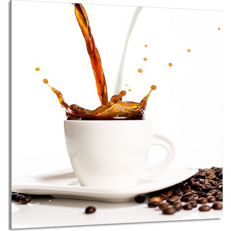 Panneau en verre POUR la cuisine 60x65 Café (1/5)