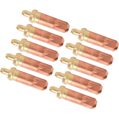 10 Buses De Coupe Gaz Propane Acétylène Embouts G01-1001 Pour Chalumeau Tête Pistolet Manchon Lot (1/5)
