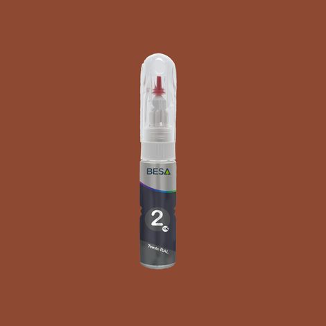 Stylo retouche peinture Brun Cuivré RAL 8004  Satin