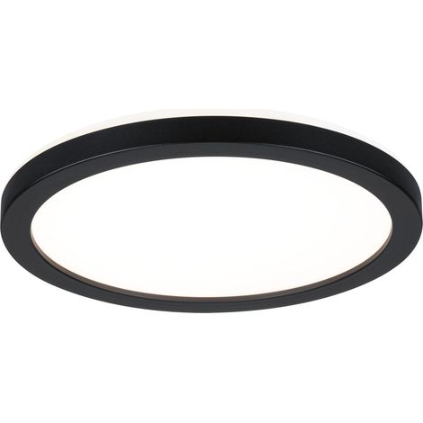 Paulmann LED Panel Atria Shine schwarz Ø 19 cm warmweiß LED Panel (1/5)